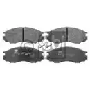 FEBI BILSTEIN 16645 Bremsbelagsatz für MITSUBISHI