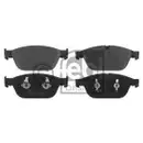 FEBI BILSTEIN 16822 Bremsbelagsatz für AUDI