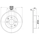 TEXTAR 92036003 Bremsscheiben 2 Stück RENAULT