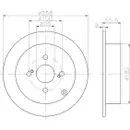 TEXTAR 92126103 Bremsscheiben 2 Stück TOYOTA
