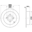 TEXTAR 92126103 Bremsscheiben 2 Stück TOYOTA