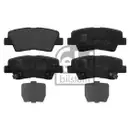 FEBI BILSTEIN 16799 Bremsbelagsatz für HYUNDAI, KIA