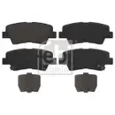 FEBI BILSTEIN 16799 Bremsbelagsatz für HYUNDAI, KIA