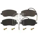 FEBI BILSTEIN 16827 Bremsbelagsatz für PEUGEOT, CITROËN, FIAT, LANCIA