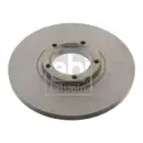 FEBI BILSTEIN 03166 Bremsscheiben 2 Stück vorn für FORD