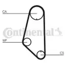 CONTINENTAL CTAM CT732WP1 Zahnriemen Kit + Wasserpumpe