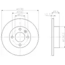 TEXTAR 92090400 Bremsscheiben 2 Stück vorne SKODA