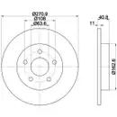 Textar Bremsenset Bremsscheiben Ø271 voll Bremsbeläge hinten Ford Focus