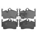 FEBI BILSTEIN 16758 Bremsbelagsatz für PORSCHE