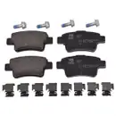 Febi Bremsscheiben Bremsbeläge Hinten für Opel Combo /