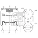 FEBI BILSTEIN 20310 Luftfederbalg für VOLVO