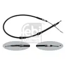 FEBI BILSTEIN 36352 Handbremsseil für VW