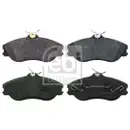 FEBI BILSTEIN 16310 Bremsbelagsatz für AUDI