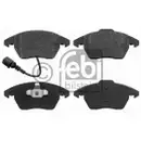 FEBI BILSTEIN 16502 Bremsbelagsatz für VW, SEAT, SKODA, AUDI