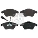 FEBI BILSTEIN 16502 Bremsbelagsatz für VW, AUDI, SEAT, SKODA