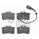 Febi Bremsscheiben Bremsbeläge Hinten für Seat Ibiza 3 6L1 VW Polo