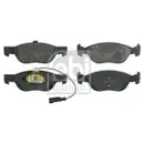 FEBI BILSTEIN 16091 Bremsbelagsatz für FIAT, LANCIA