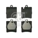 FEBI BILSTEIN 16399 Bremsbelagsatz für MERCEDES-BENZ