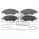 FEBI BILSTEIN 16416 Bremsbelagsatz für CITROËN