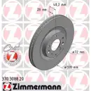 ZIMMERMANN 370.3088.20 Bremsscheiben 2 Stück MAZDA