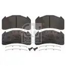 FEBI BILSTEIN 16692 Bremsbelagsatz für VOLVO