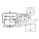 FEBI BILSTEIN 38508 Luftfederbalg