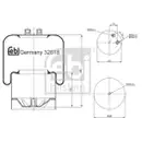FEBI BILSTEIN 32818 Luftfederbalg