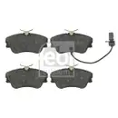 FEBI BILSTEIN 16449 Bremsbelagsatz für VW