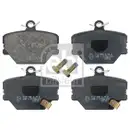 Original Febi Bilstein Bremsenset Bremsscheiben Ø280 voll Bremsbeläge vorn Smart