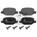 FEBI BILSTEIN 16853 Bremsbelagsatz für ALFA, FIAT, LANCIA