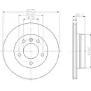 TEXTAR 92072403 Bremsscheiben 2 Stück BMW