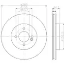TEXTAR 92157905 Bremsscheiben 2 Stück vorne MINI