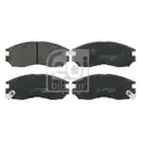 FEBI BILSTEIN 16327 Bremsbelagsatz für MITSUBISHI, PROTON