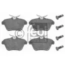 Febi Bremsscheiben Bremsbeläge Hinten für Alfa Romeo 166 936x