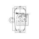 FEBI BILSTEIN 20946 Luftfederbalg