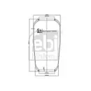 FEBI BILSTEIN 20946 Luftfederbalg