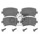 Original Febi Bilstein Bremsenset Bremsscheiben 286 mm Bremsbeläge hinten Passat