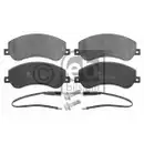 FEBI BILSTEIN 16637 Bremsbelagsatz für FORD, VW