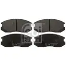 FEBI BILSTEIN 16325 Bremsbelagsatz für MITSUBISHI, PROTON