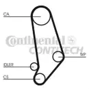 CONTINENTAL CTAM CT539WP1 Zahnriemen Kit + Wasserpumpe