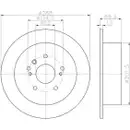 TEXTAR 92171603 Bremsscheiben 2 Stück LEXUS