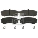 FEBI BILSTEIN 16732 Bremsbelagsatz für MITSUBISHI, TOYOTA