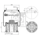 FEBI BILSTEIN 20523 Luftfederbalg