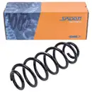 2x Spidan Fahrwerksfeder 86470 Hinterachse VW Scirocco Golf VI