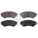 FEBI BILSTEIN 16739 Bremsbelagsatz für FORD, MAZDA