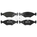 FEBI BILSTEIN 16855 Bremsbelagsatz für FIAT
