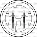 VALEO 850799 Fensterheber v r RENAULT MeGANE