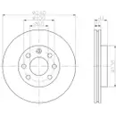 TEXTAR 92111403 Bremsscheiben 2 Stück OPEL