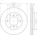 TEXTAR 92180203 Bremsscheiben 2 Stück MITSUBISHI
