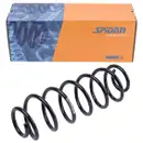 2x Spidan Fahrwerksfeder 49630 Hinterachse Ford Fiesta V